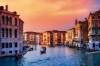 Scorcio di Venezia al tramonto